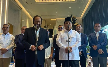 NasDem Tegaskan Surya Paloh Tawarkan Blok Politik, Bukan Merger dengan Gerindra