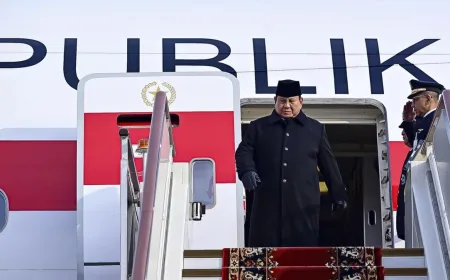 Prabowo Subianto Lanjutkan Lawatan ke Paris dan Temui Presiden Macron