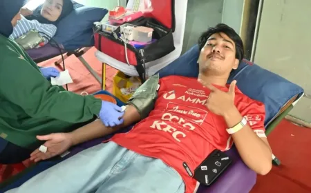 Persija Jakarta Gelar Aksi Sosial Donor Darah, Langkah Terpuji di Luar Lapangan