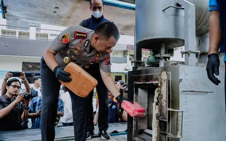 Polrestabes Medan Sikat Narkoba dan Judi, Gulung 119 Kasus Kriminal Saat Lebaran