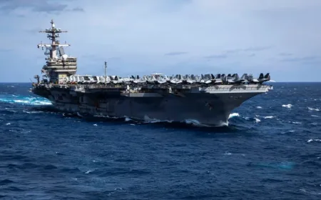 USS George H.W. Bush Berkeliaran di Afrika Saat AS Blokade Selat Hormuz