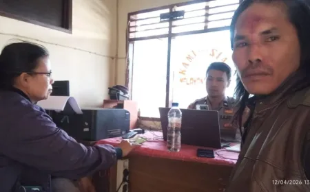 Wartawan di Taput Diduga Dianiaya Oknum Kades, Kepala Luka Parah