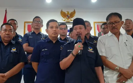 Partai NasDem Lampung Tegaskan Soliditas Tepis Isu Negatif Nasional