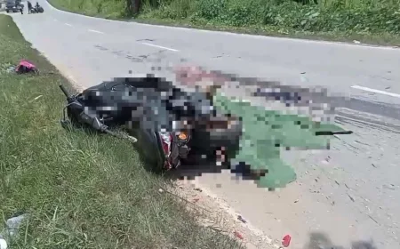Kecelakaan Maut di Ring Road II: Guru PAUD Bunga Tanjung dan Putranya Tewas Tragis