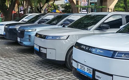 Jaecoo J5 Jadi Mobil Listrik Terlaris Maret 2026, BYD Atto 1 Turun Drastis