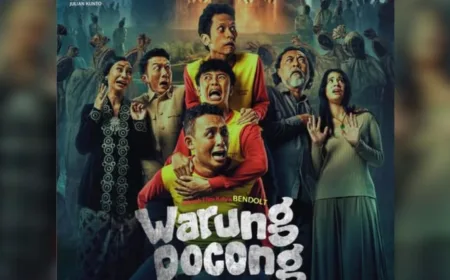 Sinopsis Warung Pocong: Tiga Pemuda Diteror Setan Usai Tergiur Gaji Rp50 Juta