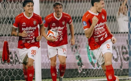 Bali United Siap Bangkit dan Menggila Lawan Malut United Usai Kalah dari Persib