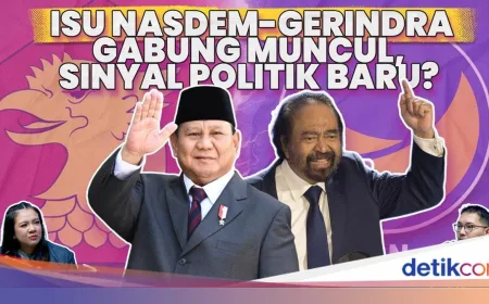 Menakar Potensi Fusi Partai NasDem dan Gerindra: Apa Alasan di Baliknya?