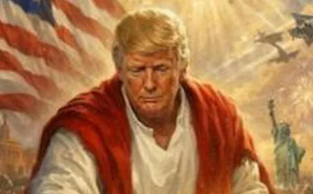 Trump Klarifikasi Foto AI Mirip Yesus: Sebenarnya Gambar Dokter