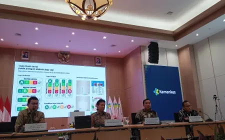 Label Gizi Nutri-Level Didorong Pemerintah untuk Cegah Penyakit Kronis