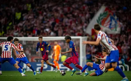 Barcelona Menang 2-1 atas Atletico, Hansi Flick Tegaskan Layak ke Semifinal Liga Champions