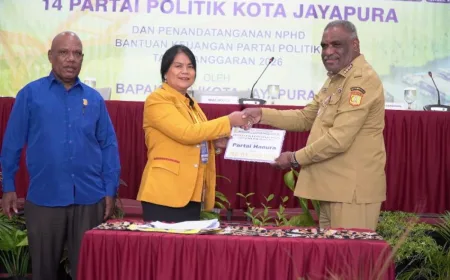 Pemkot Jayapura Harap Partai Politik Maksimalkan Dana Hibah untuk Tingkatkan Demokrasi