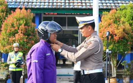 Dit Lantas Polda Babel Edukasi Siswa SMAN 3 Pangkalpinang Tekan Kecelakaan Remaja