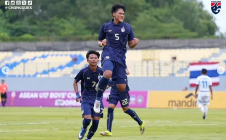 Jadwal Piala AFF U-17 2026 Hari Ini: Thailand Berpeluang Jadi Tim Pertama Lolos Semifinal