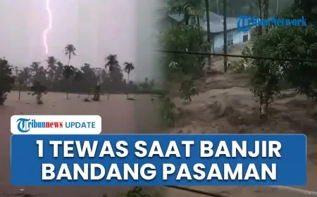 Banjir Bandang Pasaman: 1 Tewas dan 1 Hilang Saat Keluar Mobil