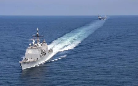 AS Klaim Tutup Akses Laut Iran Selama 36 Jam, Perdagangan Terhenti Total