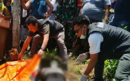 HP Terduga Pembunuh Pedagang di TPU Sialogo Tapsel Ditinggal di Lokasi Kejadian