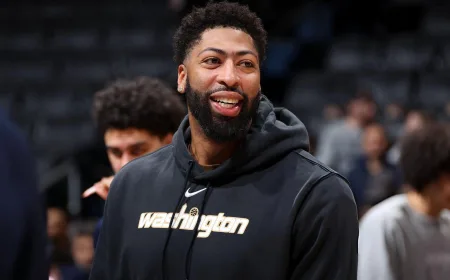 Anthony Davis Bingung dengan Arah Kebijakan Washington Wizards