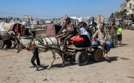 OCHA Peringatkan Risiko Wabah Penyakit Tinggi di Kamp Pengungsi Gaza