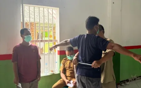 Rutan Pasangkayu Gelar Skrining Penyakit untuk Warga Binaan, Tingkatkan Pelayanan Kesehatan