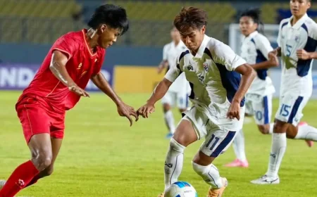 Hasil Timnas Thailand U-17 vs Myanmar U-17 Piala AFF 2026: Kejutan Gajah Perang Tumbang 0-1