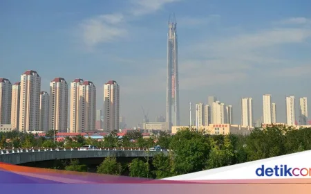 Goldin Finance 117, Gedung Mangkrak Tertinggi di China Hampir Rampung Setelah 18 Tahun