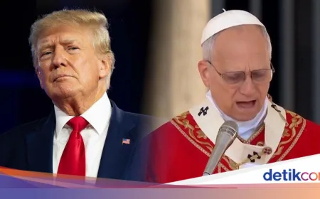Donald Trump Kembali Senggol Paus Leo XIV, Kontroversi Meluas