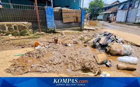Banjir Lumpur Majalaya: Tanggul Jebol Berulang, Warga Tetap Bertahan di Rumah