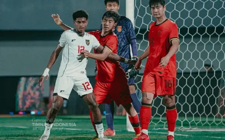 Jadwal Live RCTI Timnas Indonesia U-17 vs China U-17 di Piala Asia U-17 2026