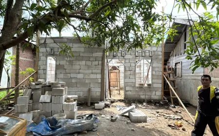 Pembangunan Huntap Bagi Penyintas Banjir di Bireuen Sudah Dimulai