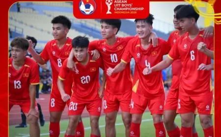 Hasil Babak Pertama Vietnam U-17 vs Timor Leste U-17: Golden Star Warriors Unggul 4-0