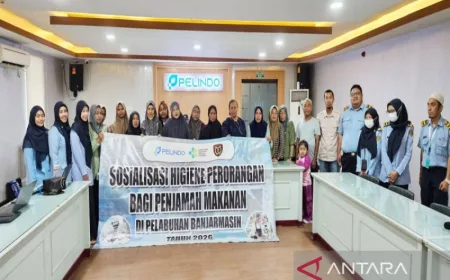 Pelindo Kalimantan Sosialisasi Pentingnya Pencegahan Cemaran dan Penyakit Bawaan Pangan