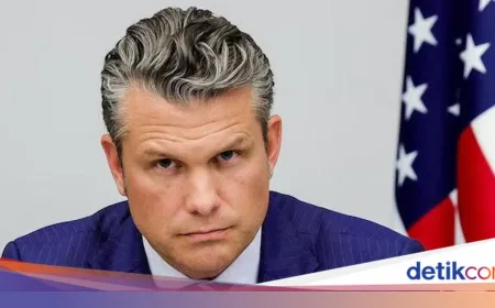 Partai Demokrat AS Ajukan Pemakzulan Menhan Pete Hegseth atas Tuduhan Serius