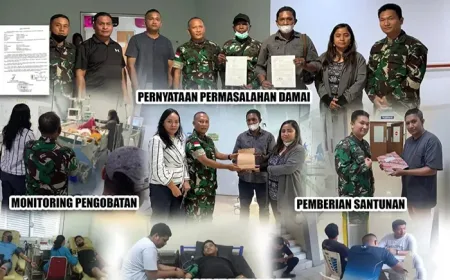 Prajurit TNI AD Sumbang Puluhan Kantong Darah untuk Korban Kecelakaan Truk di Ambon