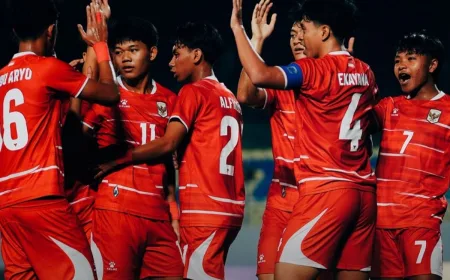 Daftar Line Up Timnas Indonesia U-17 vs Malaysia U-17 Piala AFF 2026, Garuda Asia Siap Tempur