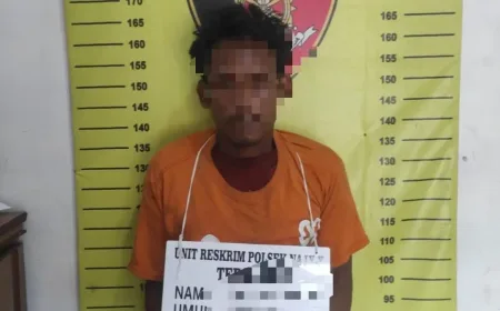 Pengedar Sabu di Aek Batu Ditangkap, Polisi Sita 1,76 Gram dan Peralatan Transaksi