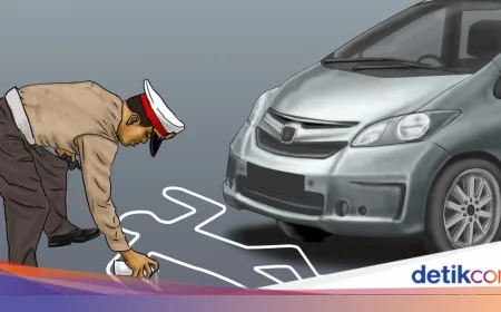 Pasukan Oranye Tewas Tertabrak Mobil saat Nyapu di Pasar Minggu Jakarta Selatan