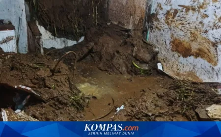 Longsor di Sukabumi: Rumah Tertimbun Tebing 8 Meter, 1 Korban Tewas