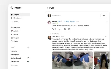 Threads Perbarui Format Balasan dan Tampilan Web yang Lebih Mirip Aplikasi