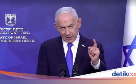 Gencatan Senjata Lebanon 10 Hari: Netanyahu Tegaskan Pasukan Israel Tetap di Zona Militer