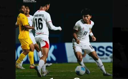 Peluang Timnas Indonesia U-17 Lolos Semifinal Piala AFF U-17 2026 Usai Kalah dari Malaysia