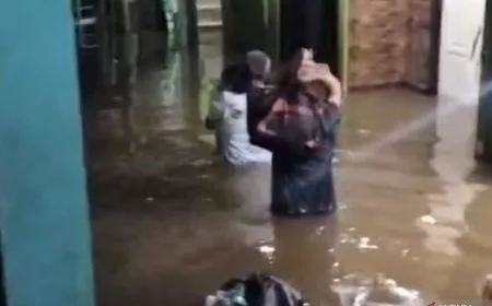 Banjir 1 Meter Lebih Rendam Kebon Pala Jakarta Timur, Penyebab dan Dampaknya