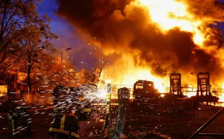 Serangan Udara Terbaru Rusia di Kyiv: Ukraina Terbakar, Korban Jiwa Meningkat