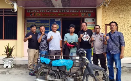 Penarik Becak Curi Jemuran di Rumah Polisi Simalungun, Dibekuk Setelah 9 Hari Diburu