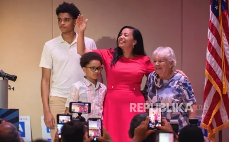 Kandidat Demokrat AS Dituding Anti-Israel Justru Menang Lawan Partai Republik Trump