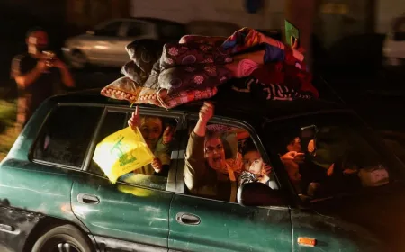 Gencatan Senjata Lebanon-Israel: Warga Rayakan 10 Hari Damai dengan Sukacita