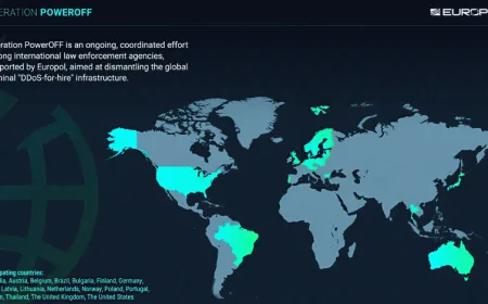 Operasi PowerOFF: 53 Domain DDoS Disita, 3 Juta Akun Kriminal Terungkap