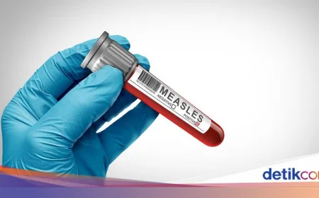 Komplikasi Campak yang Fatal: Bocah 7 Tahun di AS Meninggal Dunia