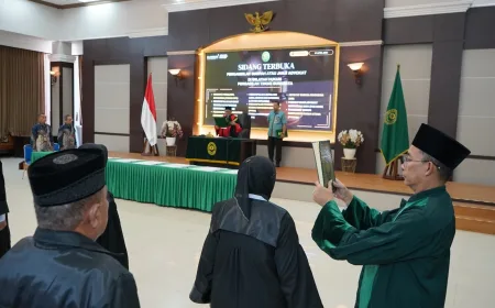 Penyumpahan 34 Advokat Baru di PT Surabaya: Integritas Jadi Fokus Utama