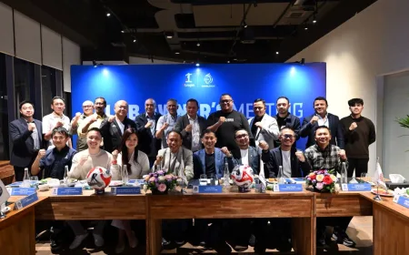 Owner Klub Super League 2025-2026 Gelar Meeting, Erick Thohir Tekankan Sinergi Penting